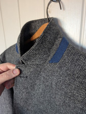 Marks & Spencer Men's Moon Yorkshire Tweed Jacket Herringbone Size UK 42in L