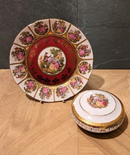 Limoges porcelain reine - limoges,