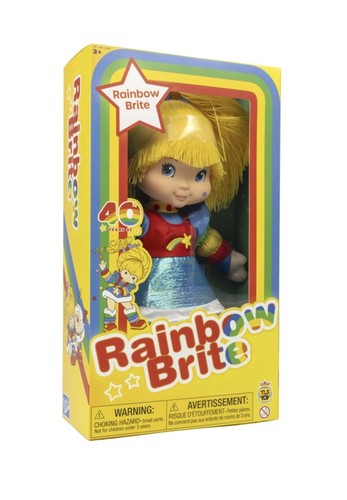 Rainbow brite plush doll - rainbow,