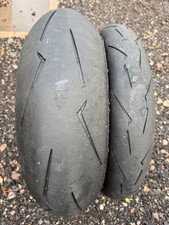 pair of motorcycle tyres PIRELLI Diablo Supercorsa V4 200/60/17 & 120/70/17
