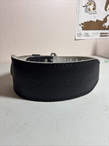 Vintage gold gym black - gold's,