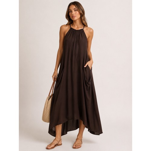 Silk brown 100 - silk, 100%