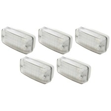 5 x Aluminium & Glass Bulkhead