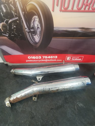 Yamaha xj650 exhaust rear - yamaha,