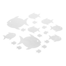 2 Sets Acrylic Fish Mirror