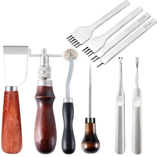 Leather craft tool kit - craft,
