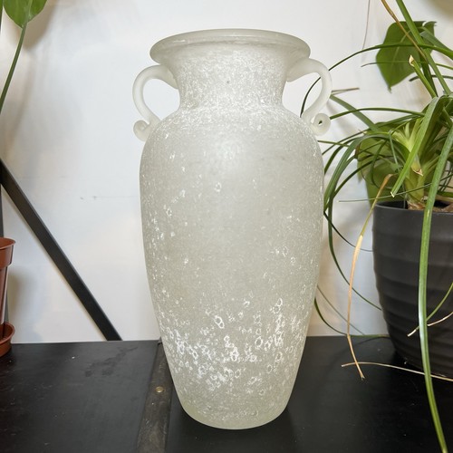Large murano scavo glass - scavo,