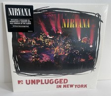 Nirvana Mtv Unplugged In New York LP vinyl Europe Geffen 180 gram heavyweight