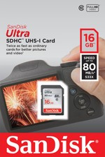 16GB SD SanDisk Memory Card