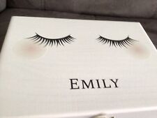 white wooden jewellery box