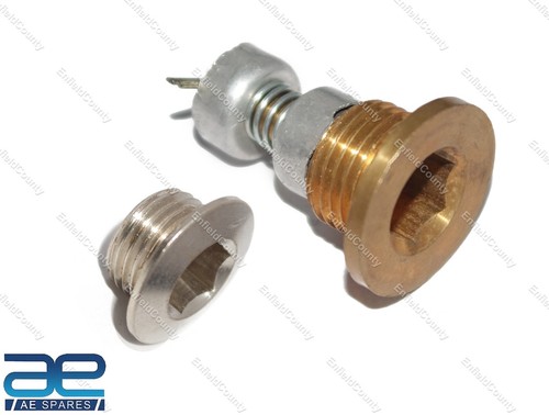 Crankcase magnetic oil drain - oil,