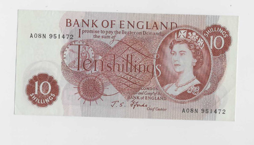 1967 bank england ten - ,