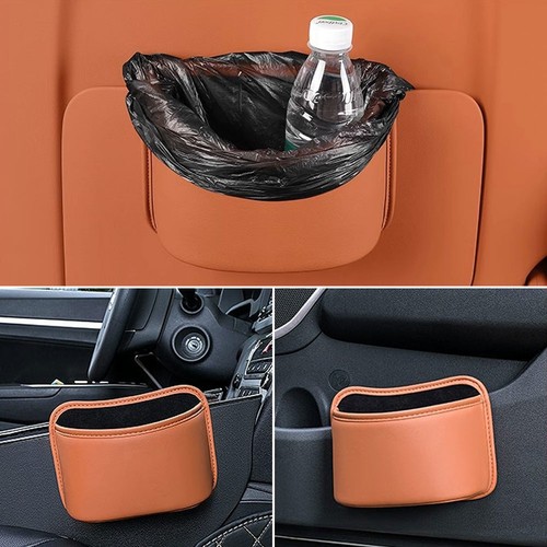Car trash storage bag - trash, door