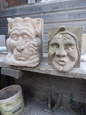 Old Vintage Pair Of Stone