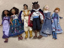Disney Doll Bundle *Asha, Mirabell, Aladdin, Beast, Anna, Elsa & Bruni*