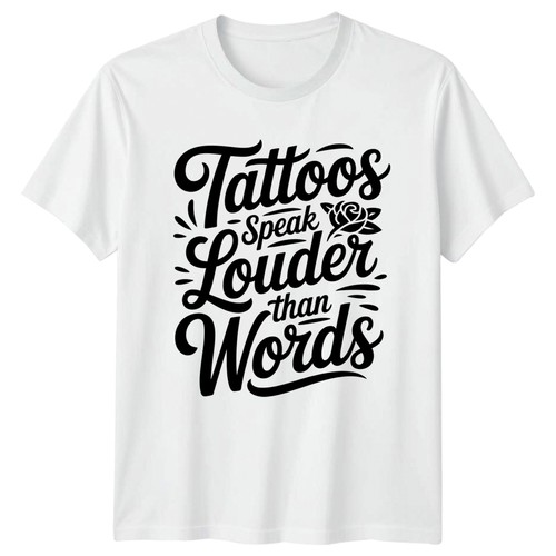 Tattoos speak louder than - tattoos,