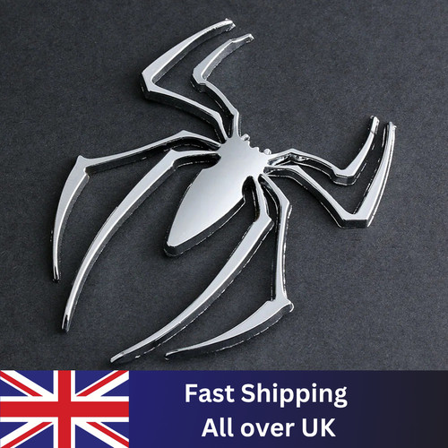 Chrome metal spider - chrome,