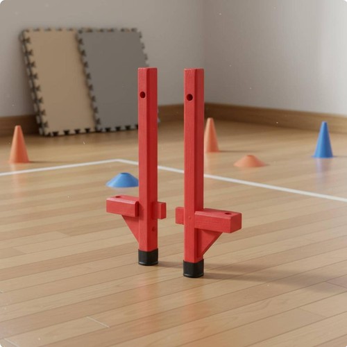 Folk dance wooden stilts for - wooden,