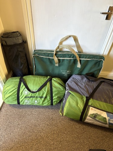 Man tent with - with, accessories