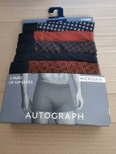 M&S Autograph Mens Microskin