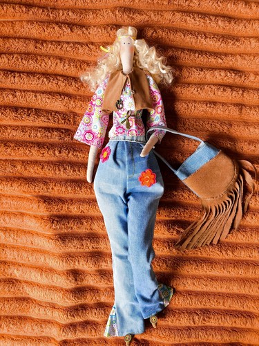 Handmade tilda doll charming - tilda,