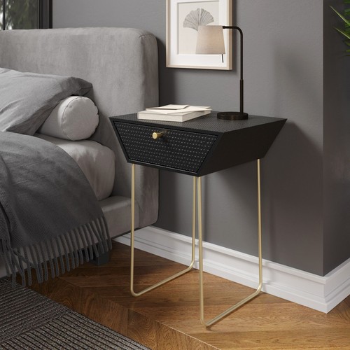 Apollo metal drawer bedside - apollo,