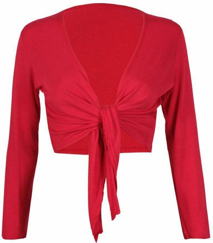 Womens plain tie knot - knot, shrug