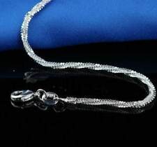 925 Sterling Silver Anklet Women's Beach Ankle Bracelet Fashion Foot Chain UK.