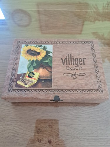 Villiger export wooden cigar - wooden,