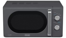 De'Longhi Argento Flora 800W Standard Microwave  20L Defrost Function 6 levels