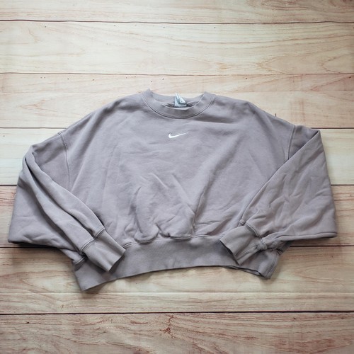 Nike sweatshirt womens nude - s,