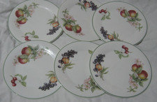 6x M & S Ashberry Side Salad Plates 20cm Scratched Marks & Spencer St Michael