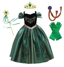 Girls Anna Costume Princess