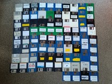 *** 80ish Floppy Disks Diskettes Discs  Job Lot Bundle Collection ***