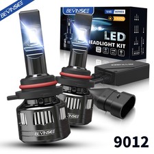 2x 9012 HIR2 LED Headlight