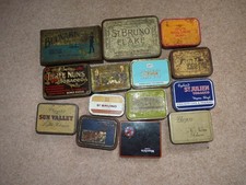 Colectable vintage Cigarette tins bundle of 14.