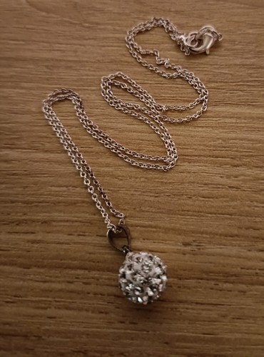 Silver shamballa ball crystal - shamballa,