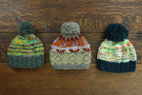 Hand knitted wool - knitted,