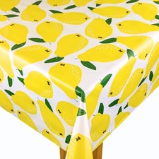 Large Lemons PVC Vinyl Wipe