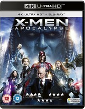 X-Men: Apocalypse Blu-ray (2016) James McAvoy, Singer (DIR) cert 12 2 discs