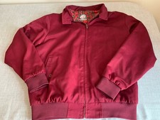 Harrington Warrior Burgundy Jacket XL 25” Pit To Pit