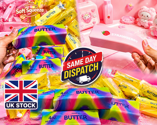 Butter stick squishy - butter,