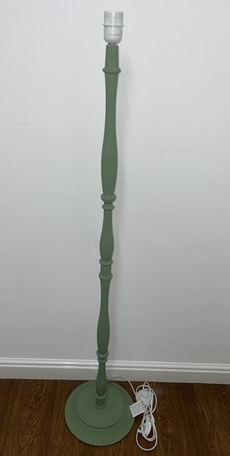 Green wooden candle - wooden,