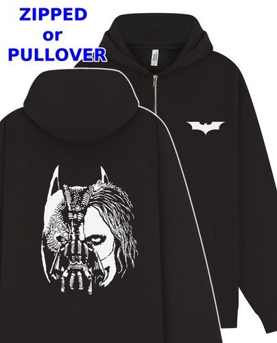 Batman trilogy hoodie zipped - batman,