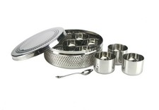 Indian Masala Dabba Hammered