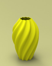 Aurelia Vase – Modern Spiral