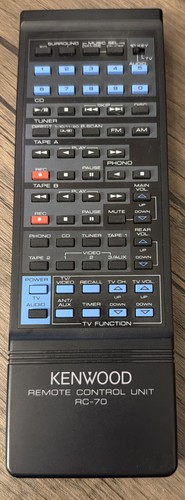 Kenwood audio receiver - kenwood, rc-70