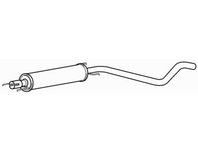 Quality centre exhaust middle - exhaust,