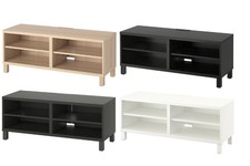 IKEA BESTÅ TV Bench Media Storage Cabinet Unit- Various Colours -120x40x48 cm