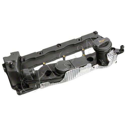 Black plastic cylinder head - plastic,
